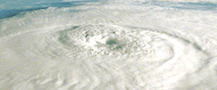 Hurricane from satellite view | CNA Insurance