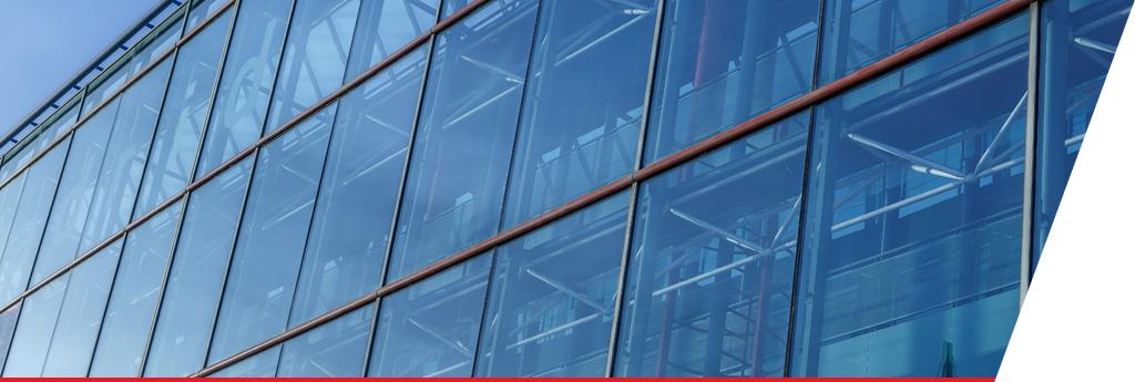 Blue tinted windows on side of building | CNA Insurance