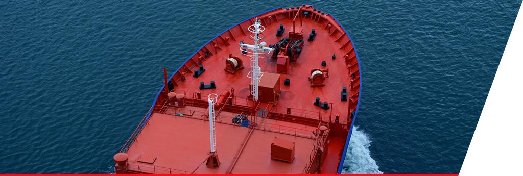 Ship breaking water on bow | CNA Insurance