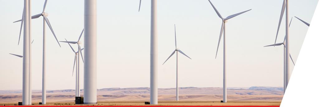 Close up of single wind turbine | CNA Insurance