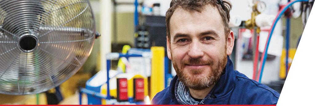 Man in Warehouse | CNA Insurance
