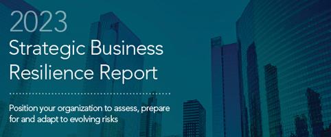 Business resilience 2023 report cover | CNA Insurance